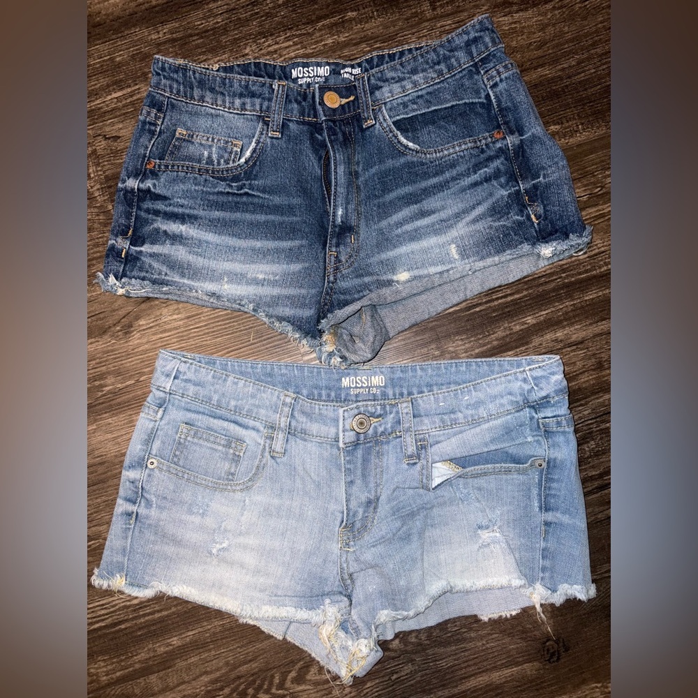 Mossimo Supply Co. Women's Blue Denim Shorts